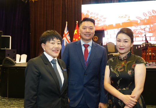 中国驻奥克兰总领馆在奥克兰举行2024龙年春节招待会