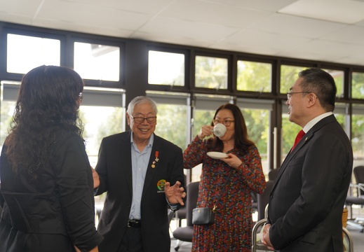 2025屋仑华侨会所国庆升旗
