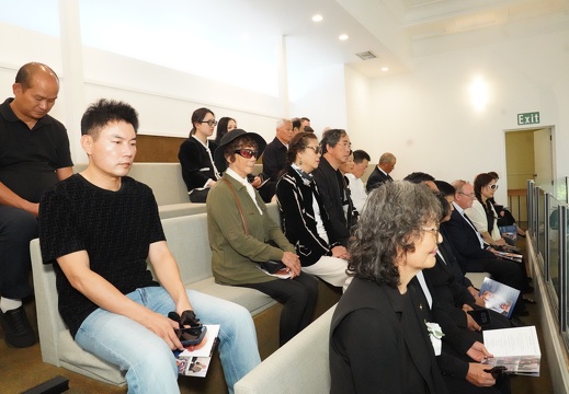 奥克兰各界200人深情送别 新中友谊使者丁大雄（Mike Dawson）先生追思会庄重举行