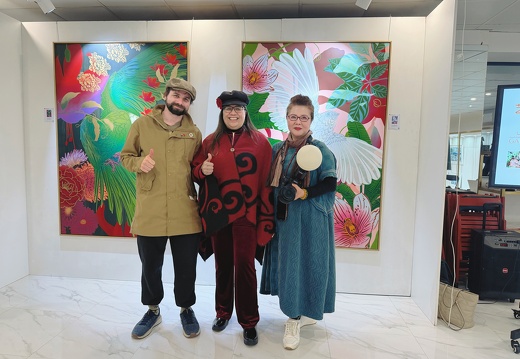 艺术点亮百年名街！“艺启新章”中新艺术交流展暨奥克兰国际艺术空间新馆盛大启幕